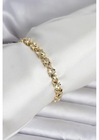 Resim Xuping Kelebek Model Gold Renk Kadın Bileklik - Ebj260418w41890 Bakır 