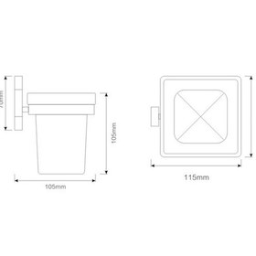 Resim Fontana Fc-60106 Krom Diş Fırçalığı Diğer 