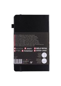Resim Sakura Sketchbook Sert Kapak Siyah Eskiz Çizim Defteri A5 140 G 