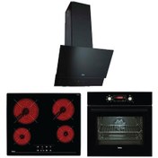 Resim Teka Chef 9 HAK 627 BK - TZ 6415 - TVT 60.1 Siyah Ankastre Set 