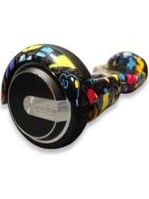Resim Citymate Smart Balance Elektrikli Kaykay Hoverboard Çanta Hediyeli Bluetooth Hoparlörlü Desenli 