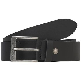 Resim Jack & Jones Jacbraga Leather Belt Sn Erkek Kemer-32744 Siyah 