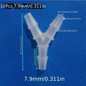 Resim Dream011 10 Adet Y Tipi 7.9mm Hortum Bağlantısı 3 Yollu Dayanıklı Şeffaf Akvaryum Pompa Sistemleri 