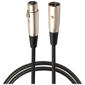 Resim 3 Pimli XLR Erkek-XLR Dişi Mikrofon Ses Kablosu 1 M 