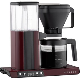 Resim Vestel BREW 50 RETRO BORDO Filtre Kahve Makinesi 