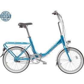 Resim Rog Pony Classıc 3 Vitesli Katlanabilir Mavi Şehir Bisikleti 