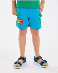 Resim Skechers B Lw Fleece Short Büyük Erkek Çocuk Mavi Şort Sk2510046-315 Mavi 