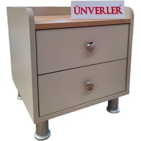 Resim Ünverler Mobilya Yatak Başı Komodin 