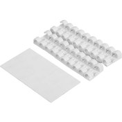 Resim POWERMASTER 3M YAPIŞKANLI 20Lİ KABLO SABİTLEYİCİ DÜZENLEYİCİ KLİPS 