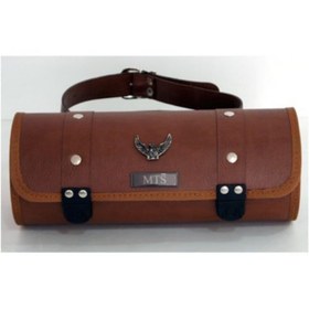 Resim Genel Markalar Chopper Deri Ön Sosis Çanta Italyan Model, Motosiklet Ön Çanta ( Kahve) 