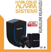 Resim Urfakent Kablosuz Alarm Sistemi Yapay Zekalı Cep Aramalı(DUMAN SENSÖRÜ OPSİYONLU) 