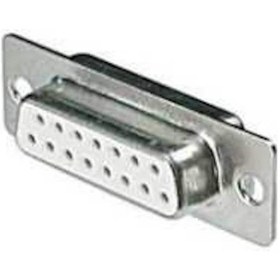 Resim 15 Pin Lehim Tip Dişi D-Sub Konnektör 