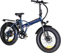 Resim VONIQ ECO FAT BIKE ELEKTRİKLİ KATLANIR BİSİKLET 42CM MD 20 JANT 7 VİTES NAVY BLUE Corelli