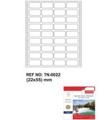 Resim Tanex Tn-0022 Sürekli Form Etiketi 22X55MM Tanex
