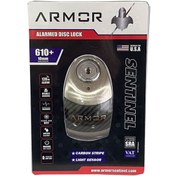 Resim Armor 610 MVA Plus Alarmlı Disk Kilidi (10 mm.) Yeni Version 