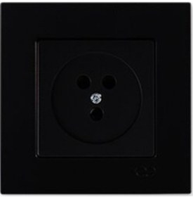 Resim Günsan Eqona M. Siyah Telefon Priz Mkz 