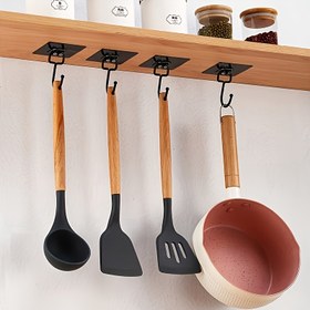 Resim 10/40/50 Adet Yüksek Kaliteli Modern Duvar Askısı - Plastik, Kendinden Yapışkanlı Ceket, Havlu ve Anahtarlar İçin Çok Amaçlı Askı - Kolay Kurulum, Su Geçirmez, Banyo, Mutfak ve Ev Kullanımına Uygun 