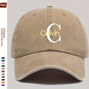 Resim Calvin Harf Baskılı Trucker Baba Beyzbol Şapkası - Ayarlanabilir Snapback, Hafif & Nefes Alabilen Güneş Koruma, Erkekler ve Kadınlar için Unisex, Şehir Gündelik, Plaj, Tırmanış, Doğum Günü Hediyesi, Kavisli Kenarlı Şapka, Hava Akışı Artırıcı Tasarım 