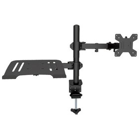Resim Ergoflex EF74 Steel Design 2-8 kg Çift Kol Asansörlü 13"-30" Monitör&10-17" Laptop Standı 