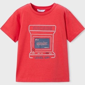 Resim Mayoral Erkek Çocuk İkili Tshirt Set Kırmızı KIrmızı 