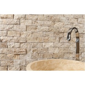 Resim Delta Stone Collections Klasik Traverten Patlatma Taş 4,8 X 10 Cm 