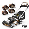 Resim Worx WG761E 80 V 4.0Ah Li-ion 51 CM Profesyonel Kömürsüz Şarjlı Çim Biçme 