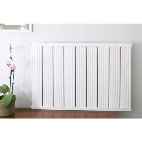 Resim Eurostar Alüminyum Panel Radyatör Ekol 600 x 400 Ral 9010 Kırık Beyaz 