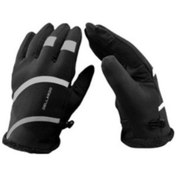 Resim Motosiklet Eldiven Softshell Kısa Tip Vega Siyah 