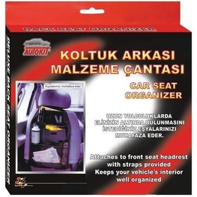 Resim Autokit Koltuk Arkası Malzeme Çantası 