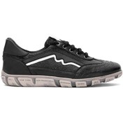 Resim Mammamia D25ya-3225 Kadın Hakiki Deri Casual Ayakkabı Siyah Siyah 