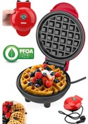 Resim Tilbe Home Mini Waffle Makinesi Cutte Little Express Elektrikli Portatif Mutfak Mini Maker Waffle Izgara Tilbe Home