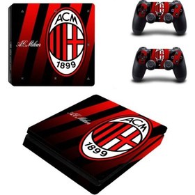 Resim Ac Milan Playstation 4 Slim Kasa Sticker Kaplama 