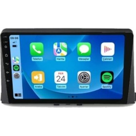 Resim For X Opel Combo 2019-2024 2gb Ram 32gb Hafıza 4 Çekirdek Carplay Kamera Android Multimedya 