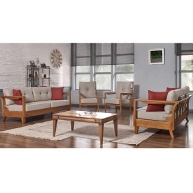 Resim Mobilya Dükkanım Md Flamingo Iskandinav Koltuk Takımı 3+1+1 MDN112 