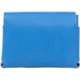 Resim Kayigo Kamil Kartvizitlik / Kulaklık Çantası Mavi Açık Mavi 