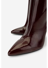 Resim Valmenti Kadın Hakiki Deri Topuklu Çizme 820 396 Bn Czm Sk24-25 Brd Krsk Rgn Bordo 