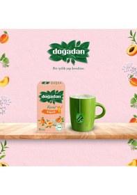 Resim Doğadan Form Kayısılı Süzen Poşet Çay 20'li 50 G 