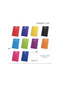 Resim 17x24 Sipralli 2023 Ajanda Çok Renkli 
