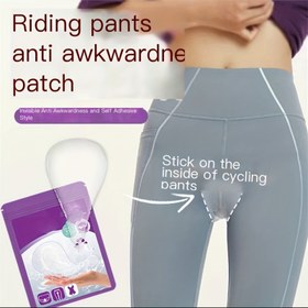 Resim Kadınlar için Yoga Pantolonu Anti-Awkwardness Yaması - Spor Salonu, Bisiklet ve Yüzme için Gizli Yapışkanlı İç Çamaşırı Kapağı - Dikişsiz Görünmez Tasarım, Rahat & Güvenli Uyum, Gardırop Hasarını Önler, Spor Giyim, Dikişsiz Tasarım, Pürüzsüz Dokulu Kumaş 