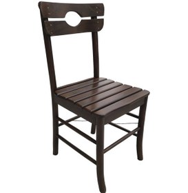 Resim Bengimobilya Sandalye Köy Tip Model Kayın Torna Retro Ayak Kafes Sırt Parlak C 