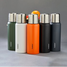 Resim shopwave 1LT DAĞCI TERMOS RENKLİ ÇİFT CİDARLI PASLANMAZ ÇELİK - SIZDIRMAZ KAPAK = BARDAK (5047) 