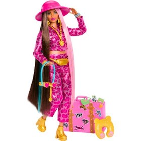 Resim Barbie Extra Seyahat Bebekleri - Safari Temalı HPT48 