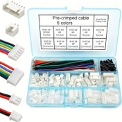 Resim 2.54mm XH Bağlantı Kablosu Seti, Önceden Basınçlı Kablo Tel 2/3/4/5/6/7 Pin Kabuk JST Adaptör Kablo Erkek Dişi Uyumlu JST-XH Bağlantı (Bağlantı ve Kablosu) 