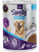 Resim Spelly Balıklı Yetişkin Köpek Maması Konserve 12 x 400 G 