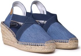 Resim TONI PONS TER - Vegan wedge espadrille for women by Toni Pons made of cotton. 