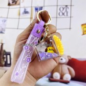 Resim Silver1 Gıoıo Yeni Sevimli Kedi Pençe Çapraz Giyinme Kurumi Bebek Araba Anahtarlık Büyük Kulak Köpek Çift Okul Çantası Hediye Anahtarlık Kolye (Yurt Dışından) 