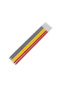Resim Narex 896306 Renkli Grafit Kurşun Kalem Yedek Uç Seti 2.8 Mm Kırmızı - Siyah 