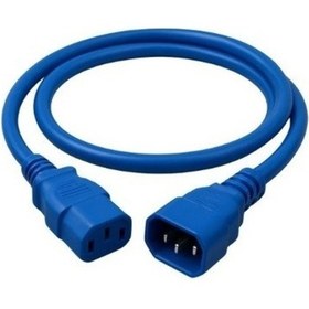 Resim 1 Metre 3x1.5mm² C13 To C14 Güç Kablosu Iec Uzatma Power Kablosu 