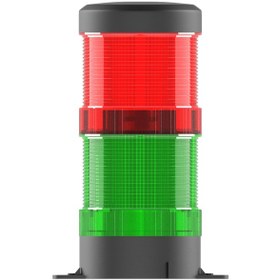 Resim Mesan Ø66 2 Kat Modüler Işıklı Kolon Multi Led Taban Montaj 24vac/dc Ms 82220.1.2.24vac/dc 
