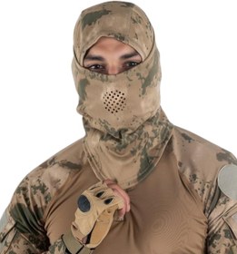 Resim Combat Balaklava Kar Maskesi - Kamuflaj 